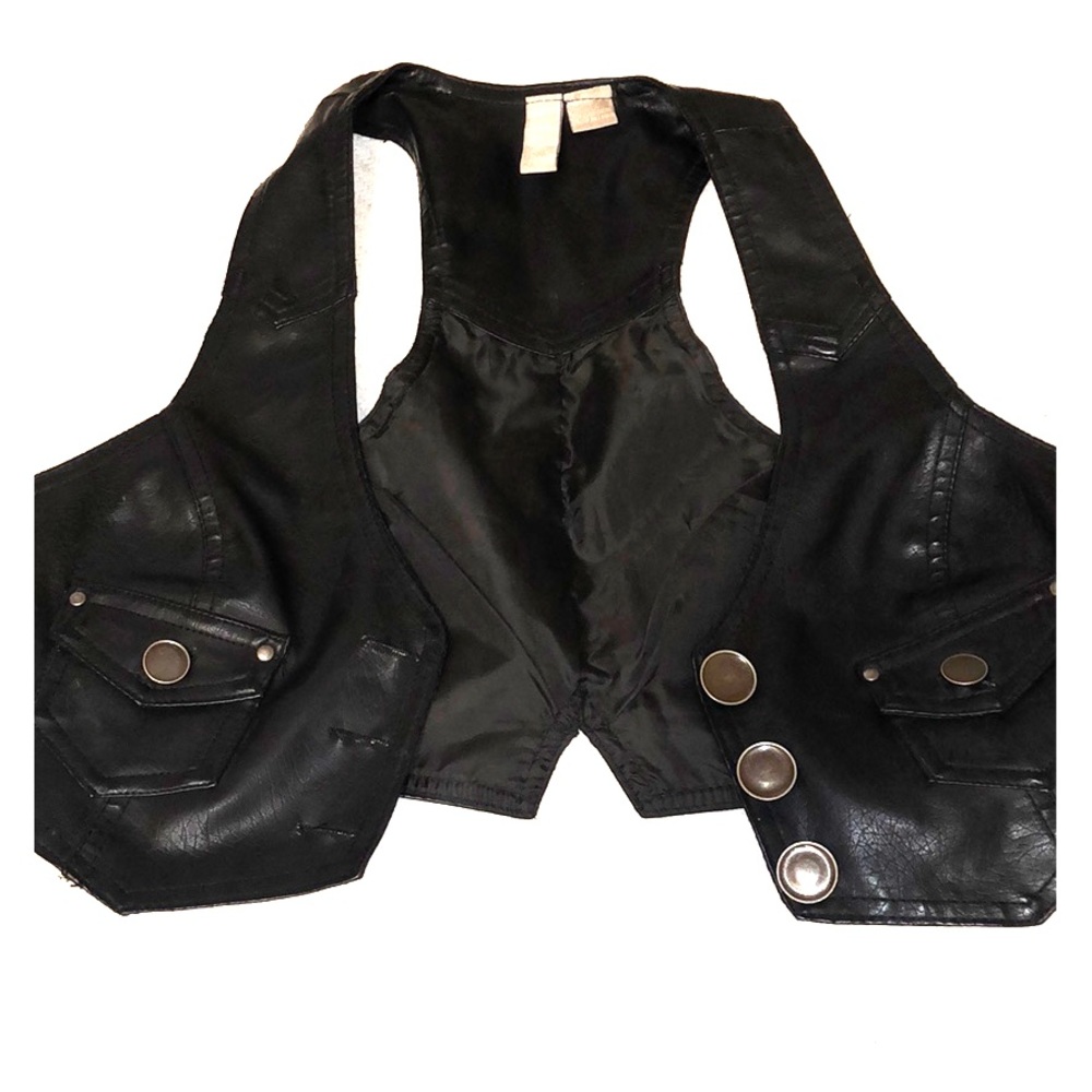 Small black vest